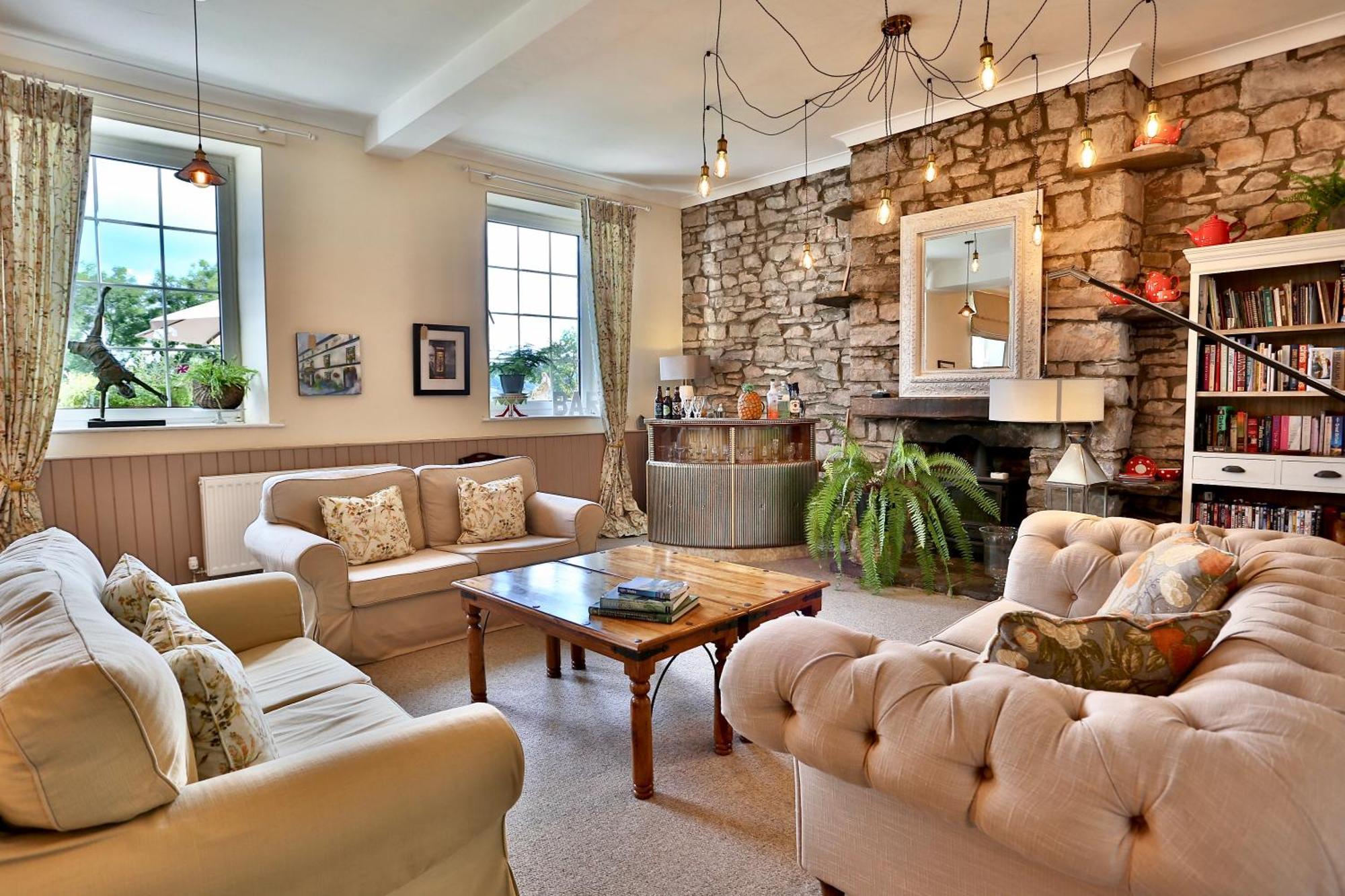 Ty Croeso House Villa Llangattock Buitenkant foto