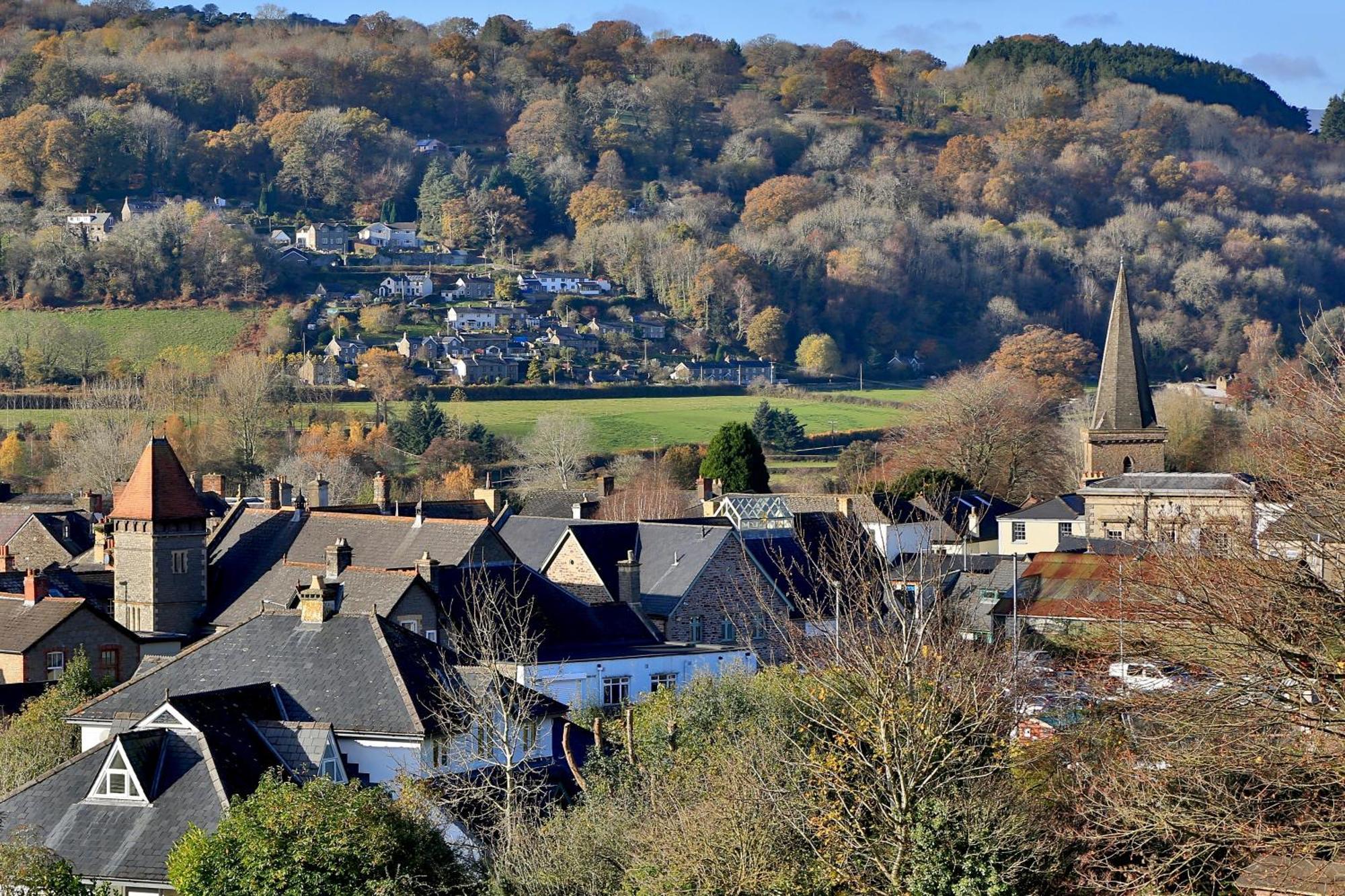 Ty Croeso House Villa Llangattock Buitenkant foto