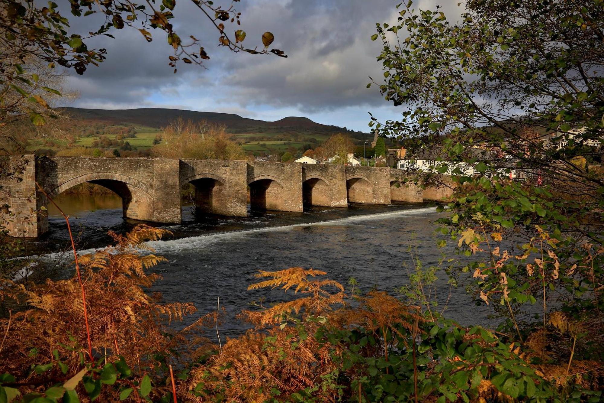 Ty Croeso House Villa Llangattock Buitenkant foto