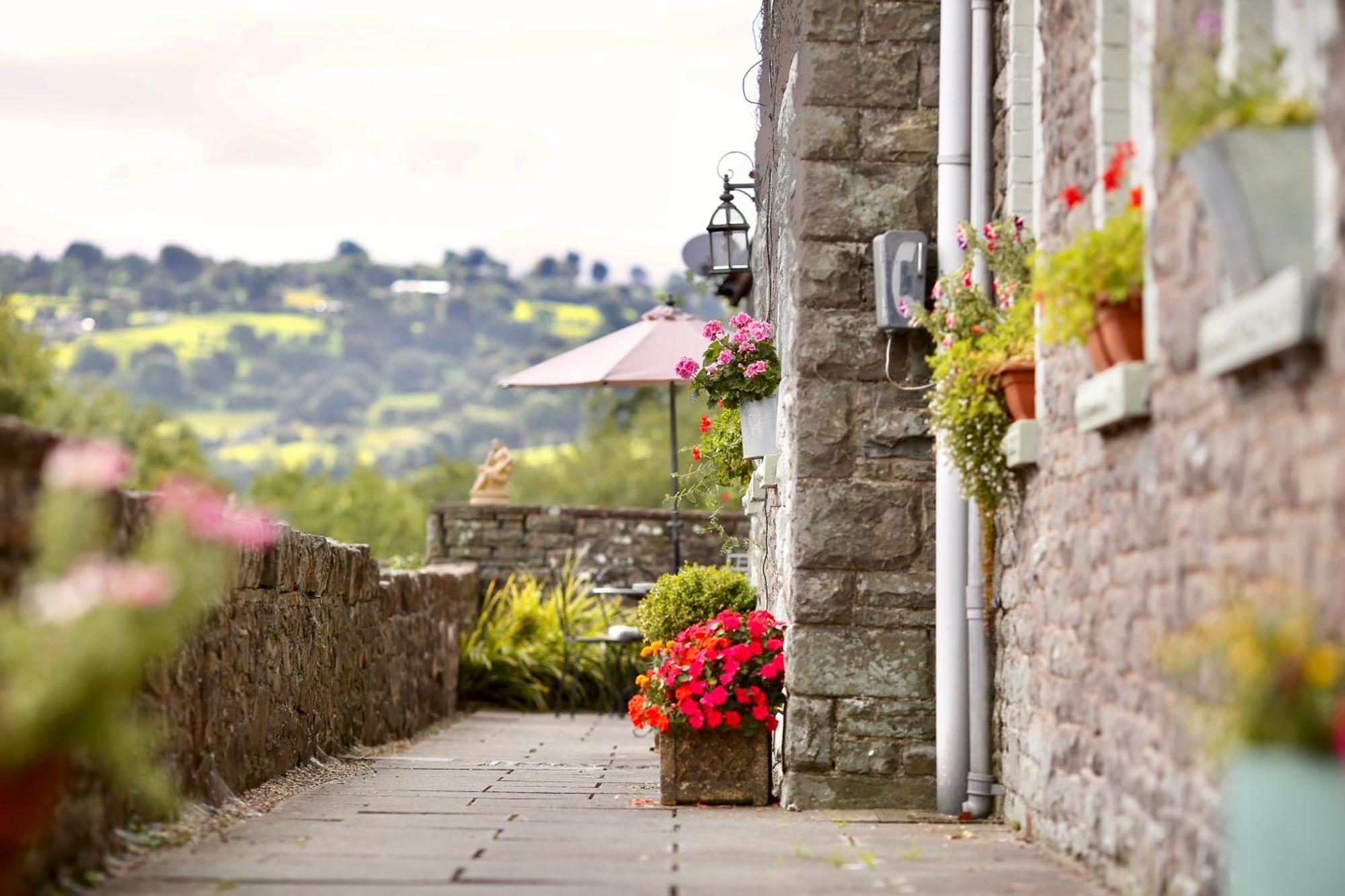 Ty Croeso House Villa Llangattock Buitenkant foto